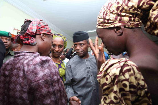FG offers freed 21 Chibok girls scholarships, jobs