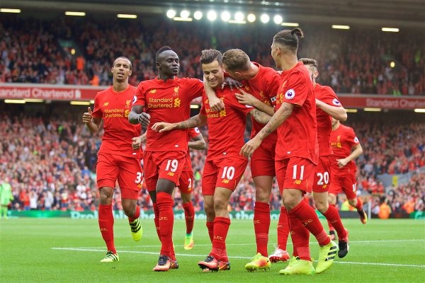 Free-scoring Liverpool make Champions League group stage