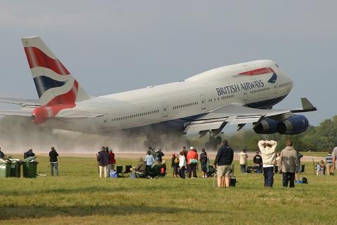 air travelers plane british airways