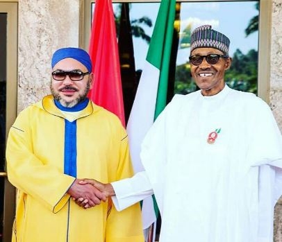 Morrocoan King congratulates Buhari as he resumes duties
