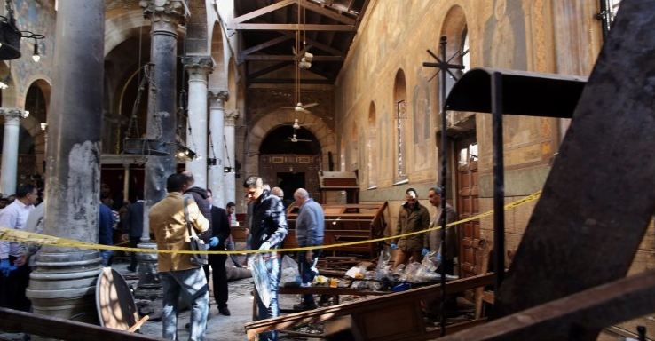 Cairo church bombing claims 25, several injured