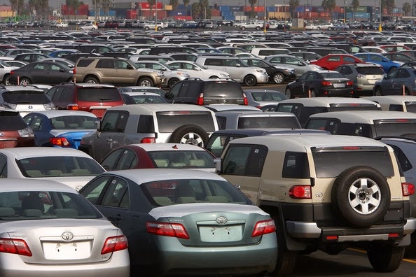 Lagos auctions 83 vehicles for 'violating' law