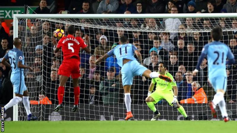 Liverpool beat Man City to remain second on the table