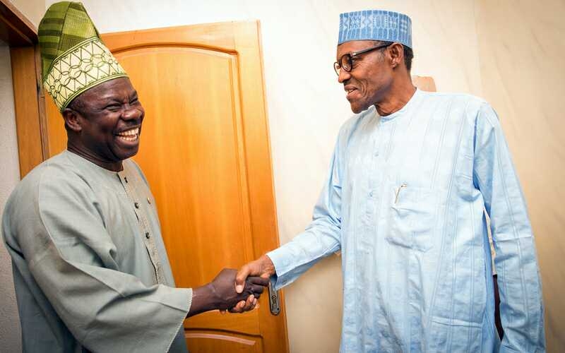 Governor Ibikunle Amosun has clarified that he only fears God and not human beings, including President Muhammadu Buhari.