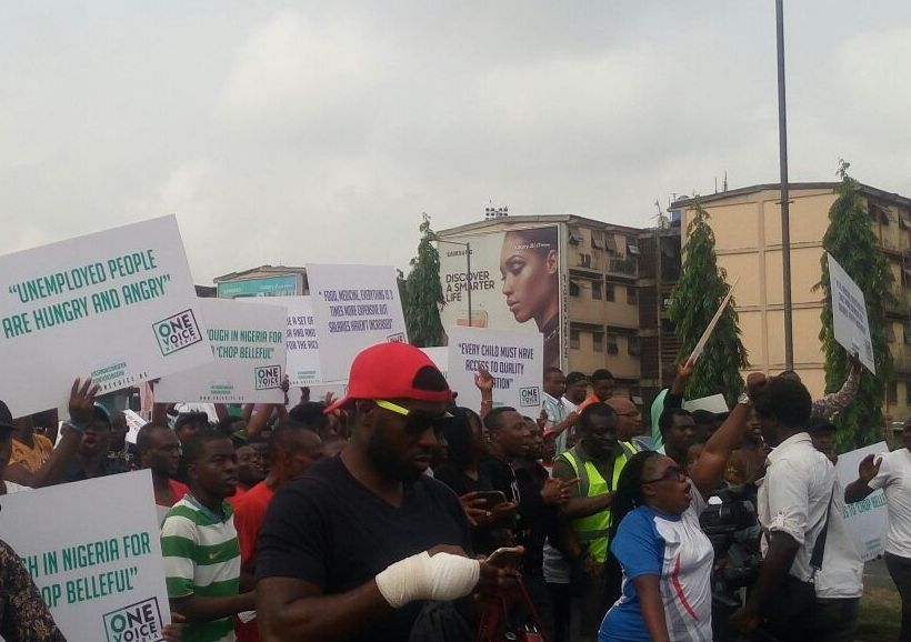 ImageFile: #iStandWithNigeria protests: What protesters are demanding