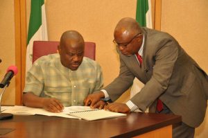 ImageFile: Gov Wike takes over tax collection, consolidates State bank accounts