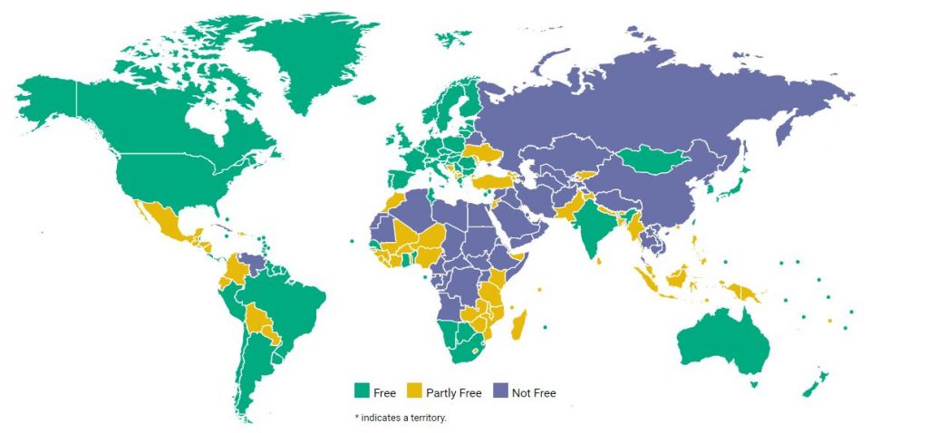 ImageFile: Freedom in the World continues decline: report