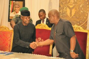 ImageFile: Governor Wike proves Rivers not in contention with FG