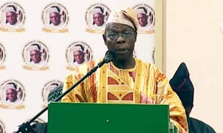 Former President, Olusegun Obasanjo criticized resurgence of slavery in Africa