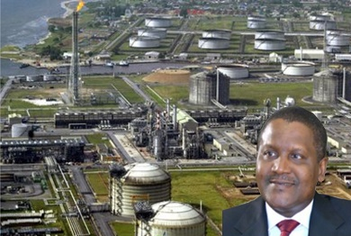 Dangote oil refinery in Lagos to commence operations by September