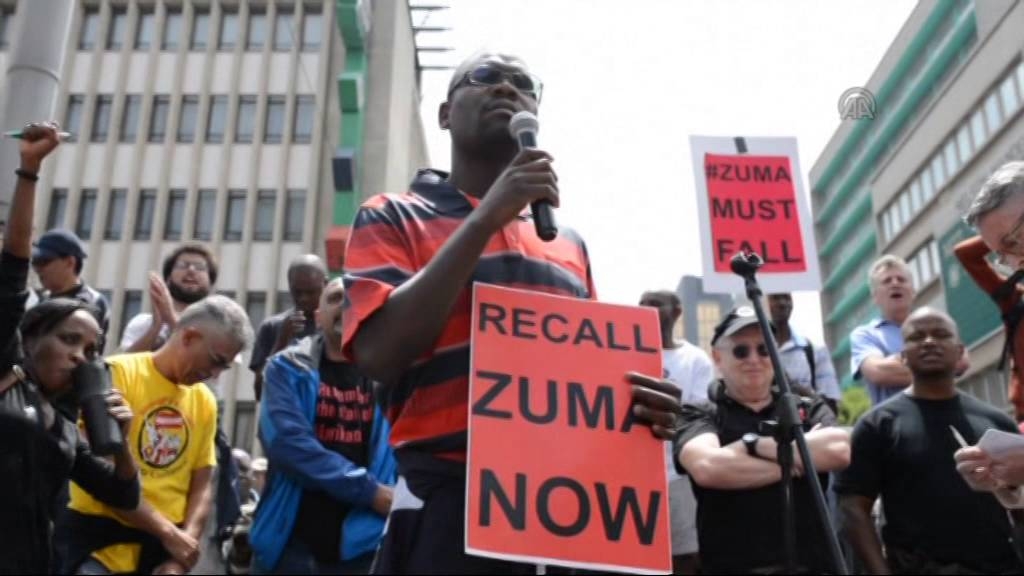 South Africans to protest against President Zuma on Friday