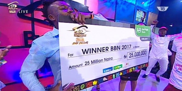 ImageFile: Okowa congratulates #BBNaija winner, Efe Ejeba