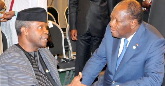 We'll play our parts to end crisis in Cote d’Ivoire, Osinbajo assures Ouattara