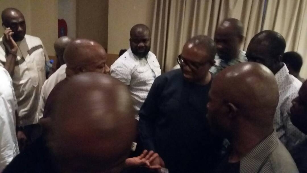 Photos: Peter Obi teaches sustainability in business