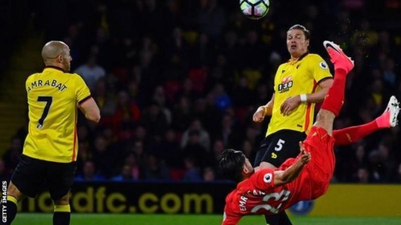 Sublime Can goal helps Liverpool beat Watford