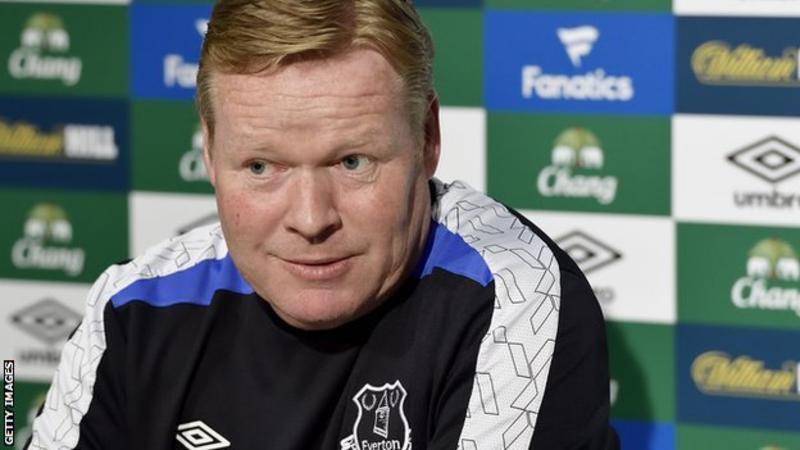 Koeman to be in charge on Wednesday as Everton tackles on Chelsea