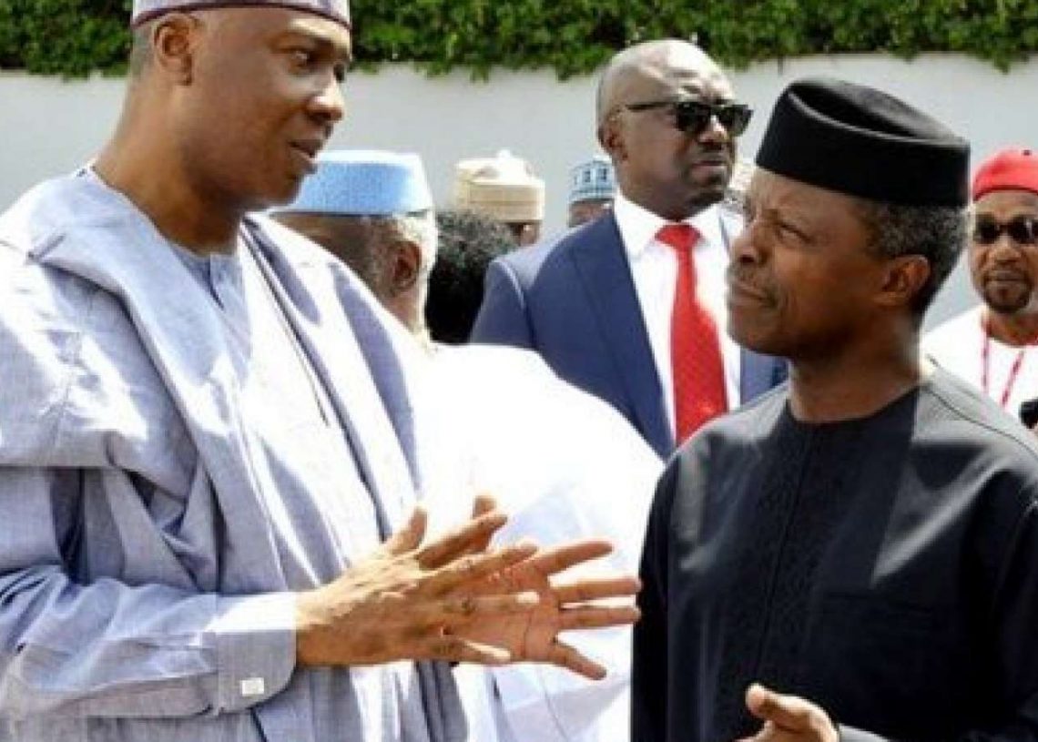 We will engage, we will not confront – Osinbajo tells NASS