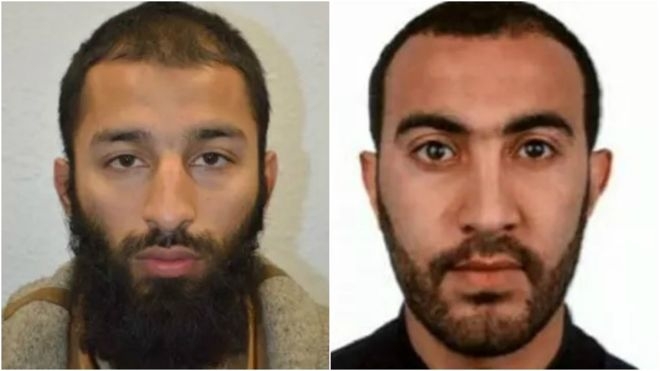 Police release identities of two London attackers