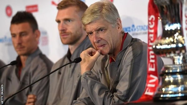 It’s not easy to say goodbye, says Wenger
