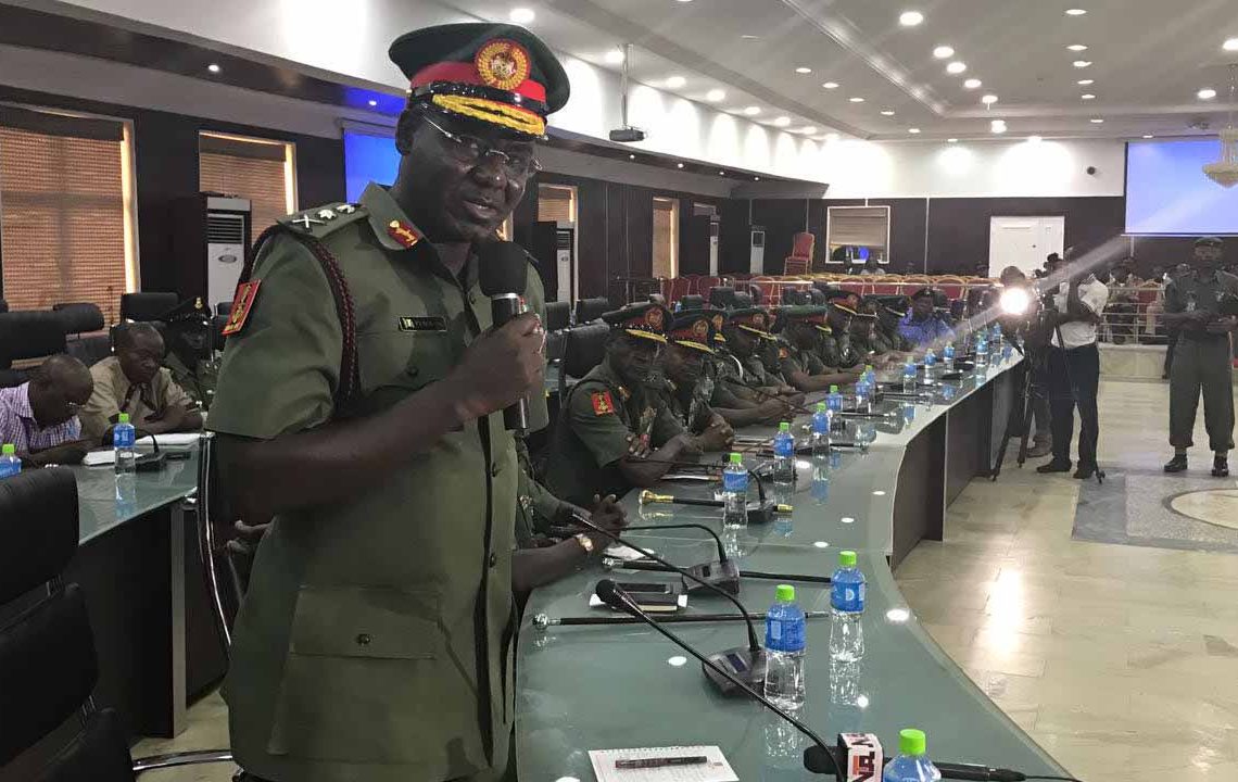 No time to rest yet, Buratai charges troops