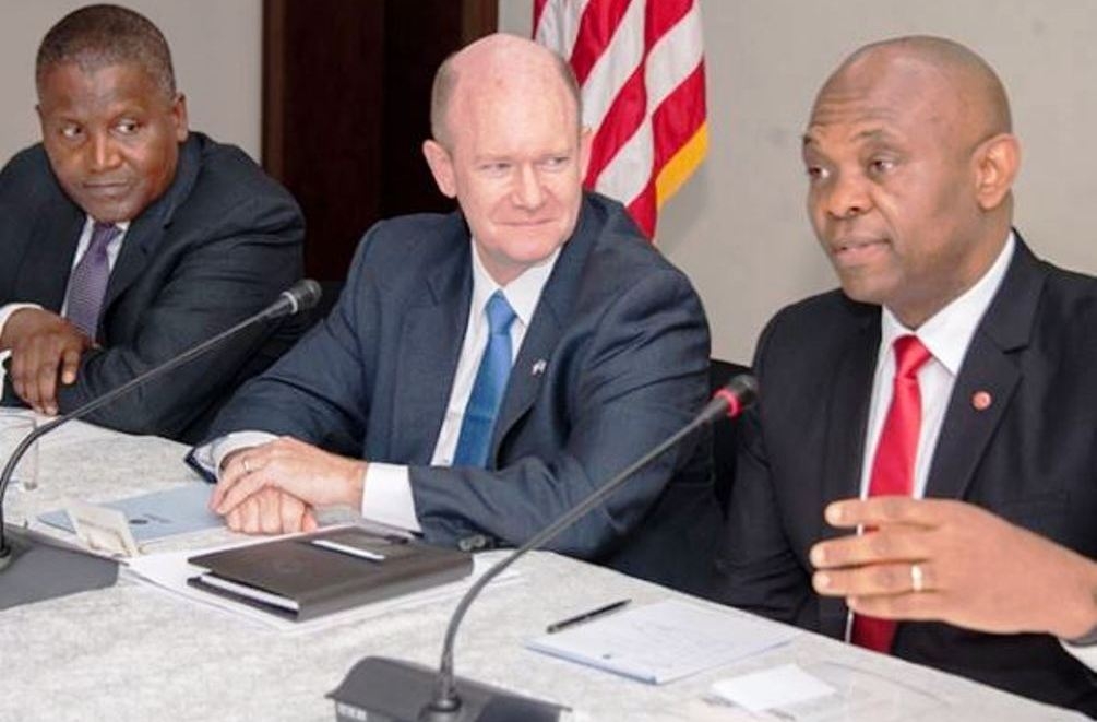 Dangote, Elumelu host US Congressional members to a business luncheon