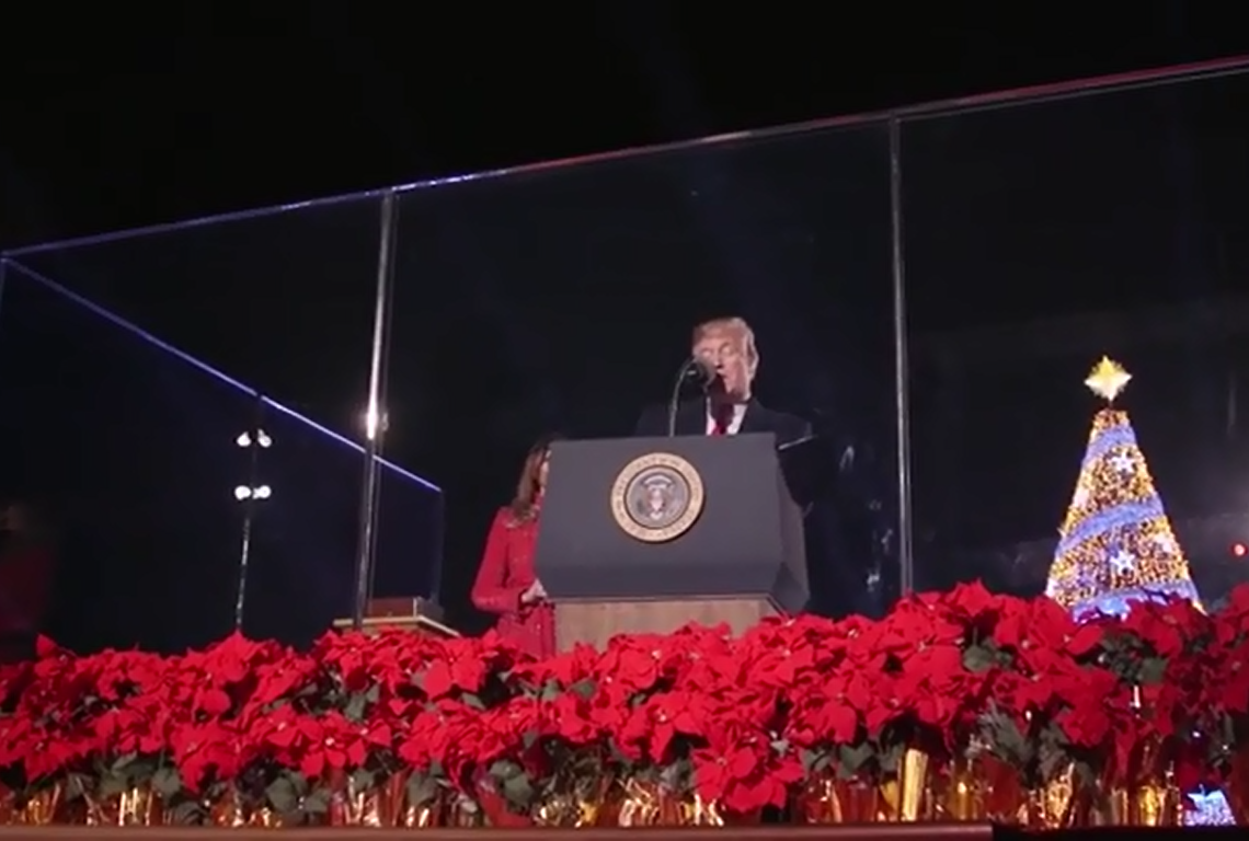 Yuletide: President Trump sends strong Christmas message to the world
