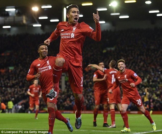 Firmino brace inspires Liverpool rout of Brighton