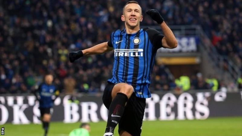 Perisic scores hat-trick as Inter go top with 5-0 win 3 Dec