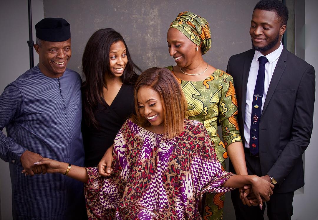 Osinbajo, family jet out to UAE on vacation