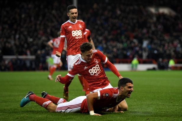 Nottingham forest eliminates Arsenal from FA Cup third round