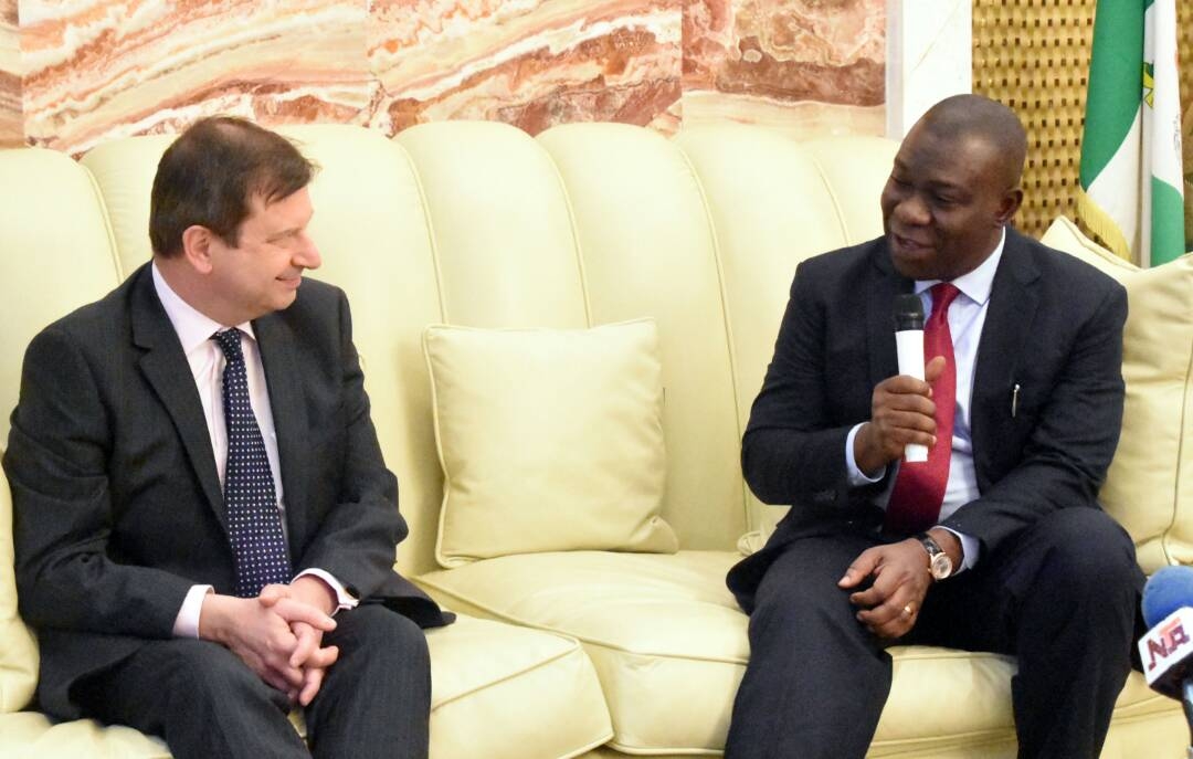 Ekweremadu meets UK Envoy, says Electoral Act, Constitution Amendments ready in matter of weeks