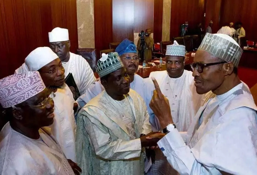 Buhari meets governors, challenges them on infrastructure development
