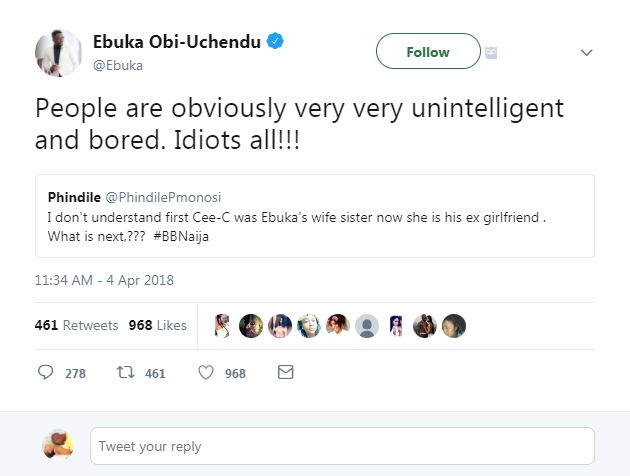 Ebuka response