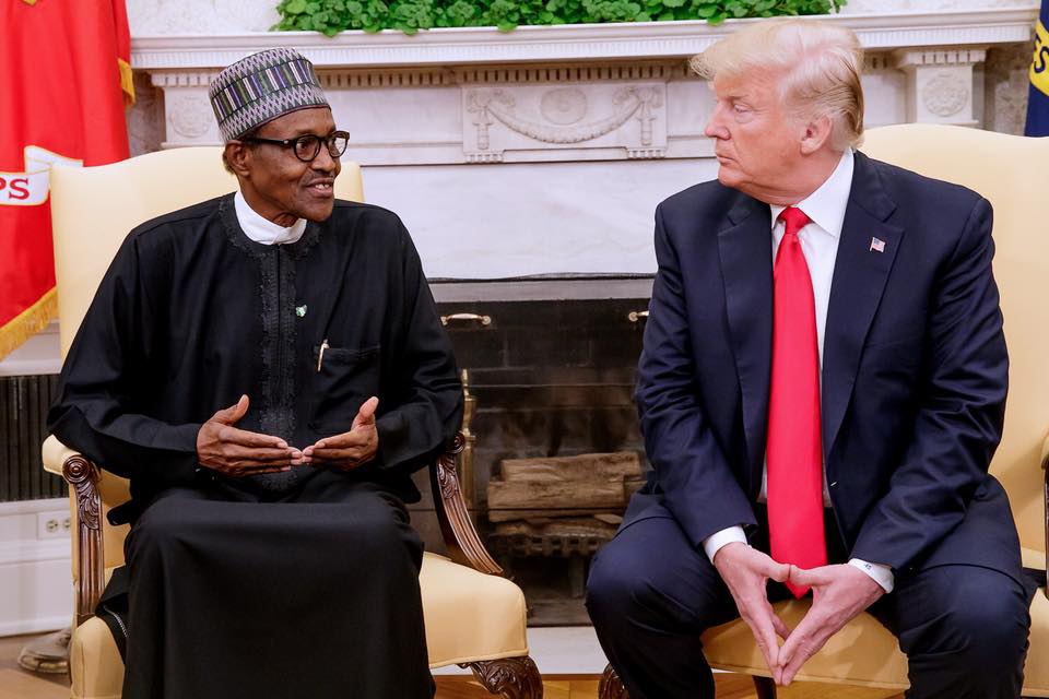 Buhari’s speech at working lunch with Trump in Washington