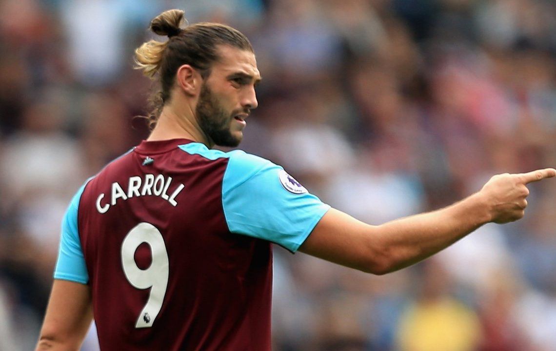 Andy Carroll resumes training after apologising to Moyes