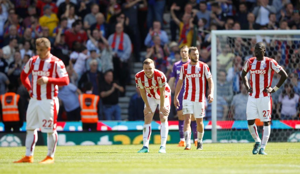 Stoke City relegated from Premier League