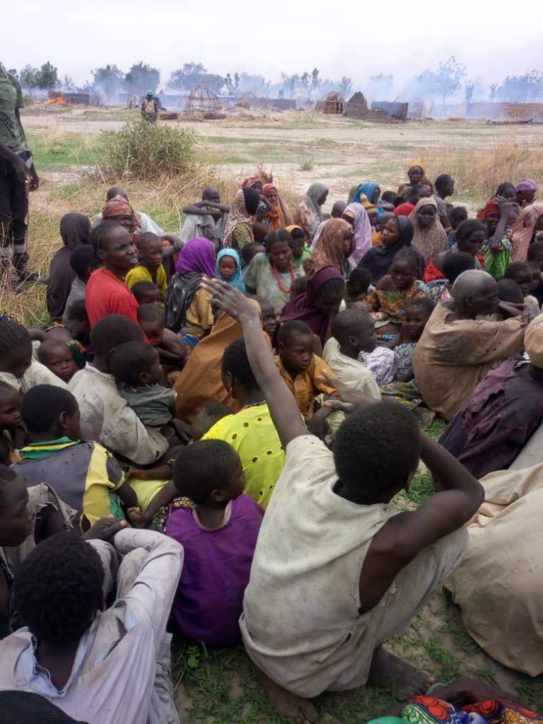 Army rescues 58 women captured by Boko Haram for sex slaves [Photos]