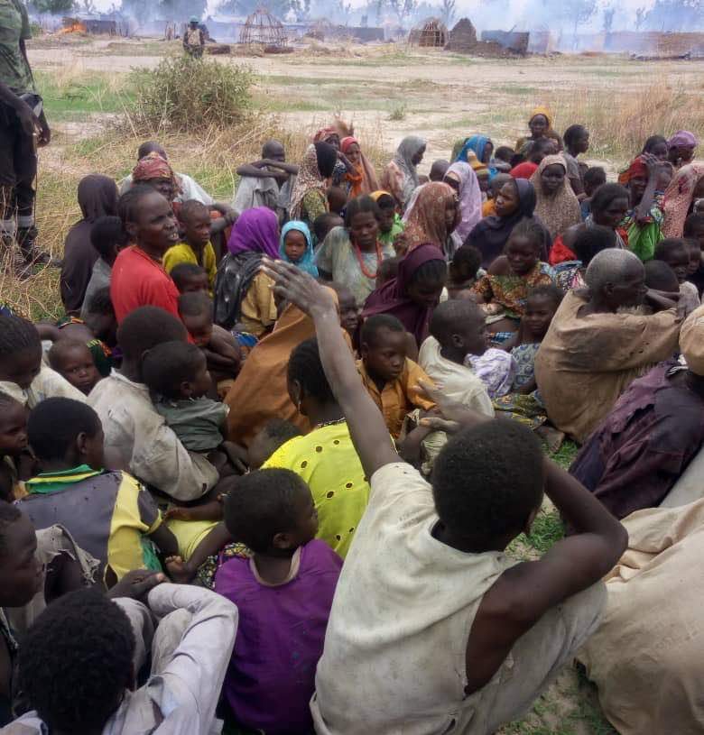 Army rescues 58 women captured by Boko Haram for sex slaves [Photos]