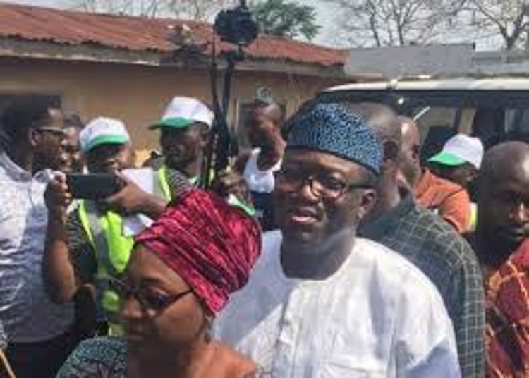 Fayemi expresses optimism as card reader rejects wife’s PVC
