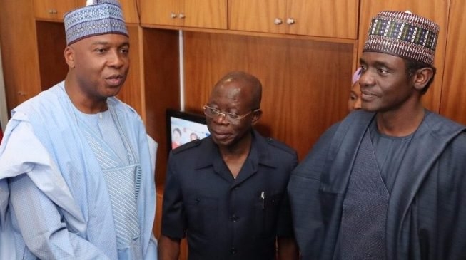 How Nigerians punished Saraki, 16 APC senators for decamping to PDP in 2018 - Oshiomhole
