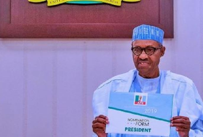 2019: Buhari begs Nigerians for continuity, vows to conduct peaceful, credible polls