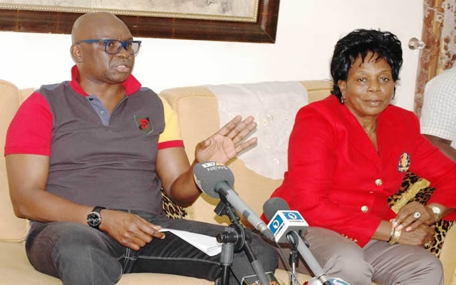 Ekiti PDP rejects Olujimi, pledges loyalty to Fayose