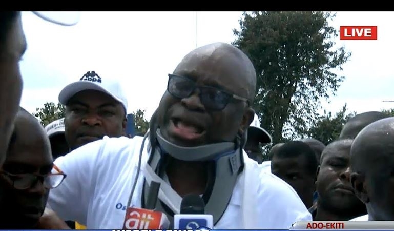 I'm in pains - Fayose