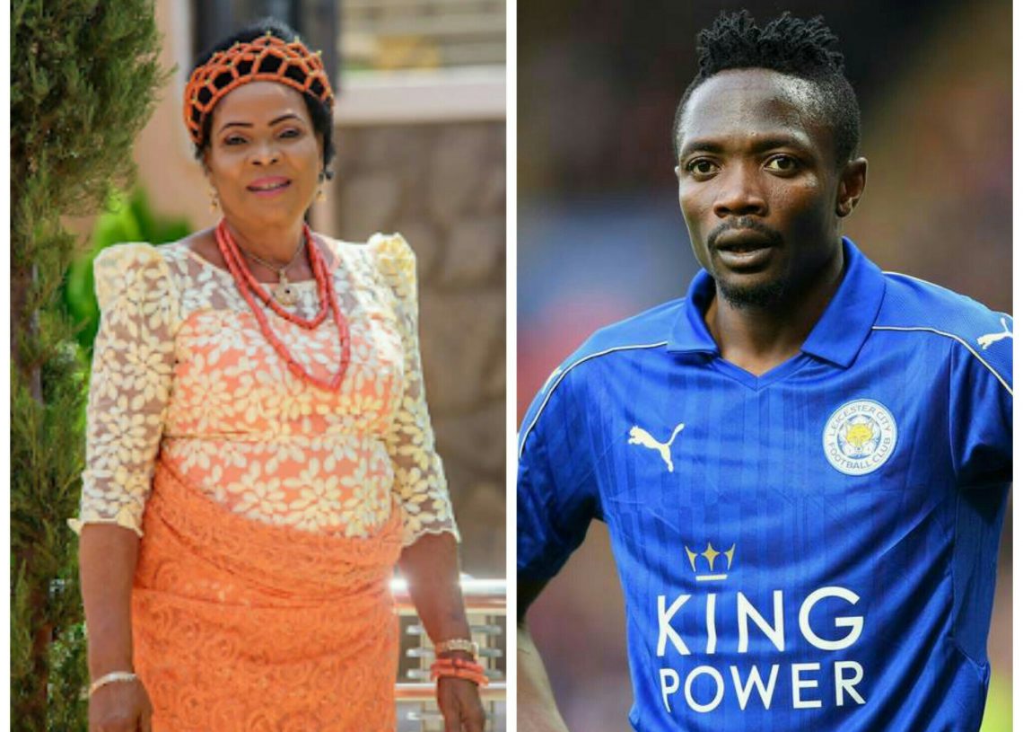 Governor Lalong visits Ahmed Musa over mother's death