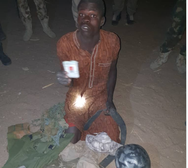 [Photo] Troops arrest wanted Boko Haram terrorist
