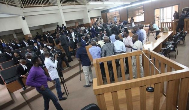 BREAKING: CJN Onnoghen absent in court as CCT trial commences [Photos]