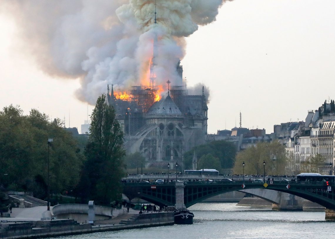 Buhari condoles with France, Christendom over Notre Dame fire