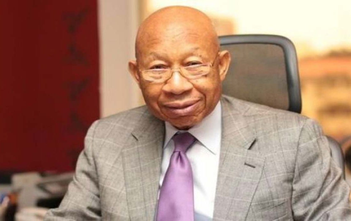 Buhari congratulates Diamond Bank founder, Pascal Dozie at 80
