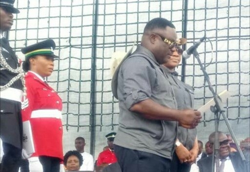 Ayade takes oath of office, seeks compensation