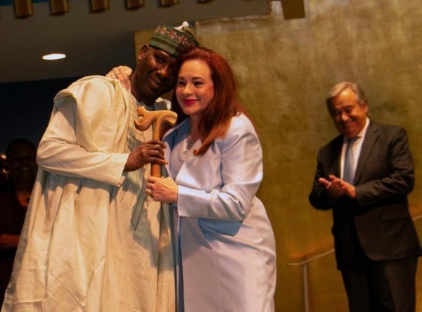 Photos: Proud moments for Nigeria as Muhammad-Bande takes oath as 74th UNGA President